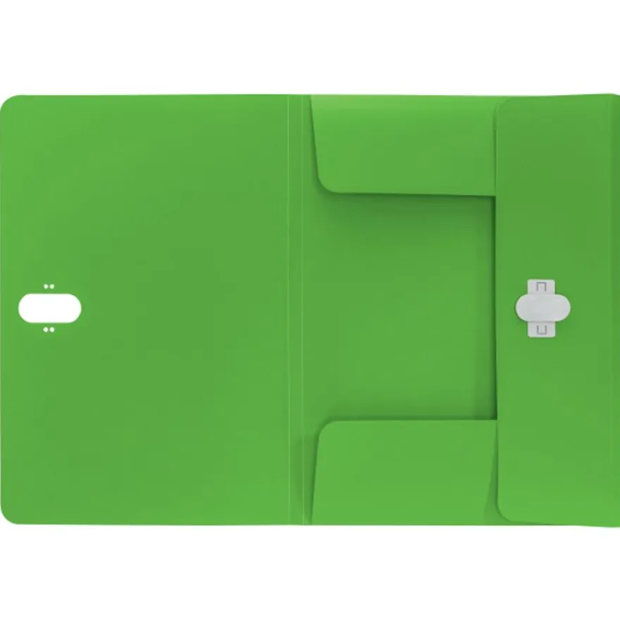 Leitz Recycle - chemise à 3 rabats - A4 - pour 150 feuilles - vert