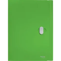 Leitz Recycle - chemise à 3 rabats - A4 - pour 150 feuilles - vert