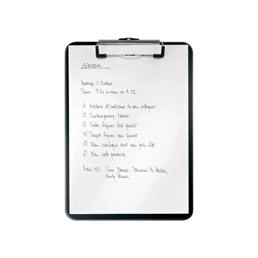 Leitz WOW - Porte-bloc A4 - Capacité 75 feuilles - noir