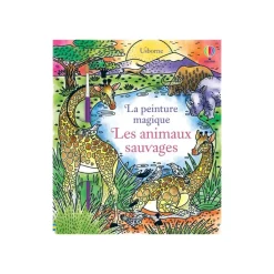 Les animaux sauvages - La peinture magique - par Baer Sam - livre à colorier