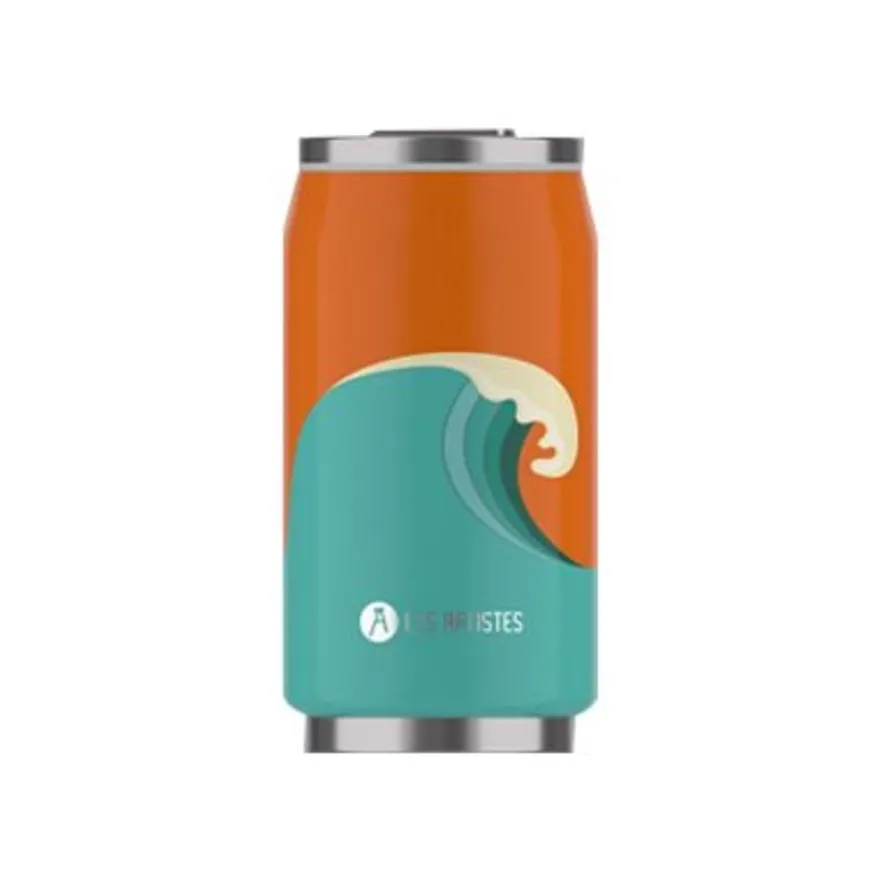 Les Artistes Paris - Canette isotherme - wave - 280 ml - acier inoxydable
