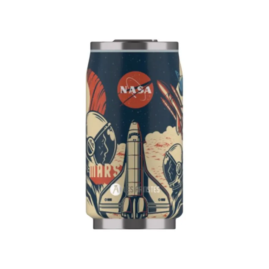 Les Artistes Paris - Canette isotherme - NASA - 280 ml - acier inoxydable