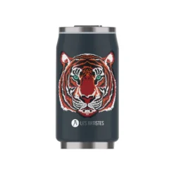 Les Artistes Paris - Canette isotherme - tigre - 280 ml - acier inoxydable