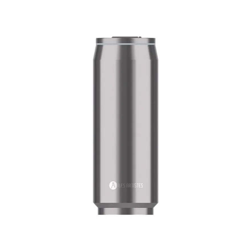 Les Artistes Paris - Canette isotherme - argent - 500 ml - acier inoxydable
