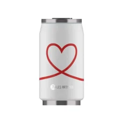 Les Artistes Paris - Canette isotherme - Love - 280 ml - acier inoxydable