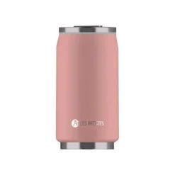 Les Artistes Paris - Canette isotherme - rose - 280 ml - acier inoxydable