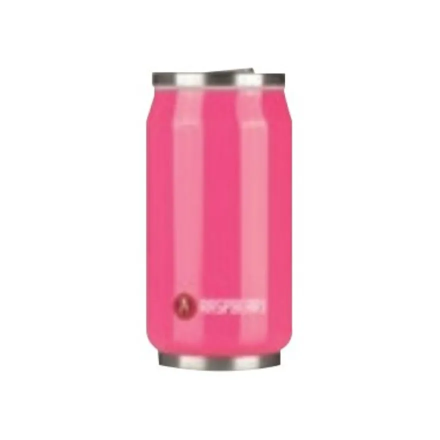 Les Artistes Paris - Canette isotherme - rose - 500 ml - acier inoxydable
