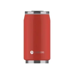 Les Artistes Paris - Canette isotherme - rouge - 280 ml - acier inoxydable