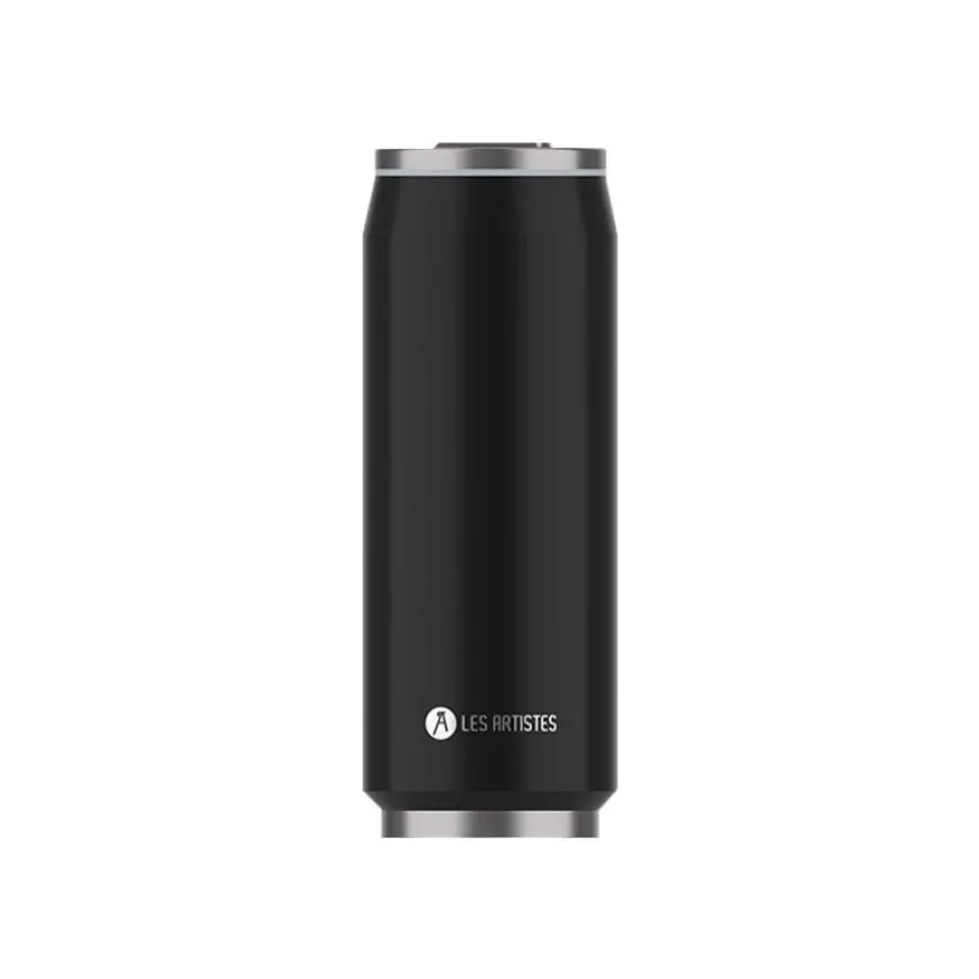 Les Artistes Paris - Canette isotherme - noir - 500 ml - acier inoxydable