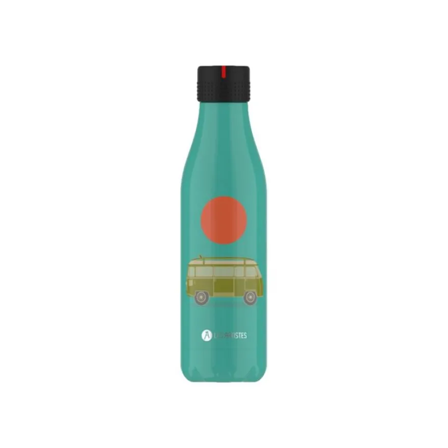 Les Artistes Paris - Gourde Bouteille isotherme 500 ml - West Coast - acier inoxydable