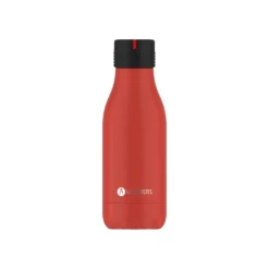 Les Artistes Paris - Gourde Bouteille isotherme 280 ml - rouge - acier inoxydable