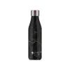 Les Artistes Paris - Gourde Bouteille isotherme 500 ml - marbre noir - acier inoxydable