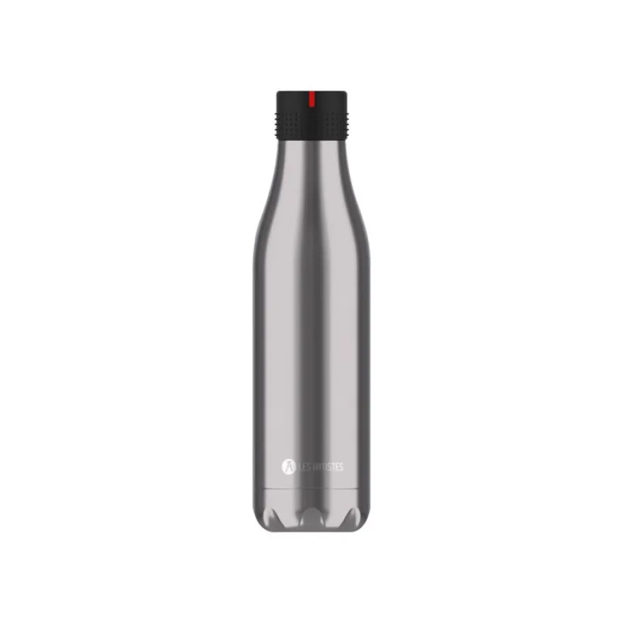 Les Artistes Paris - Gourde Bouteille isotherme 750 ml - argent - acier inoxydable