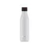 Les Artistes Paris - Gourde Bouteille isotherme 750 ml - blanc nid d'abeilles - acier inoxydable