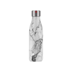 Les Artistes Paris - Gourde Bouteille isotherme 500 ml - marbre - acier inoxydable