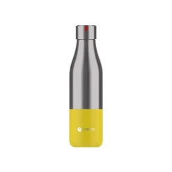 Les Artistes Paris - Gourde Bouteille isotherme 500 ml - inox et jaune - acier inoxydable