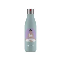 Les Artistes Paris - Gourde Bouteille isotherme 500 ml - Wellness - acier inoxydable