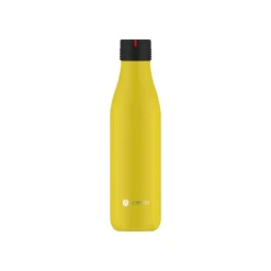 Les Artistes Paris - Gourde Bouteille isotherme 750 ml - jaune - acier inoxydable