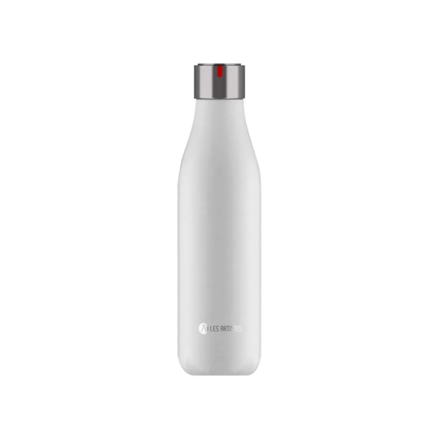 Les Artistes Paris - Gourde Bouteille isotherme 750 ml - blanc - acier inoxydable