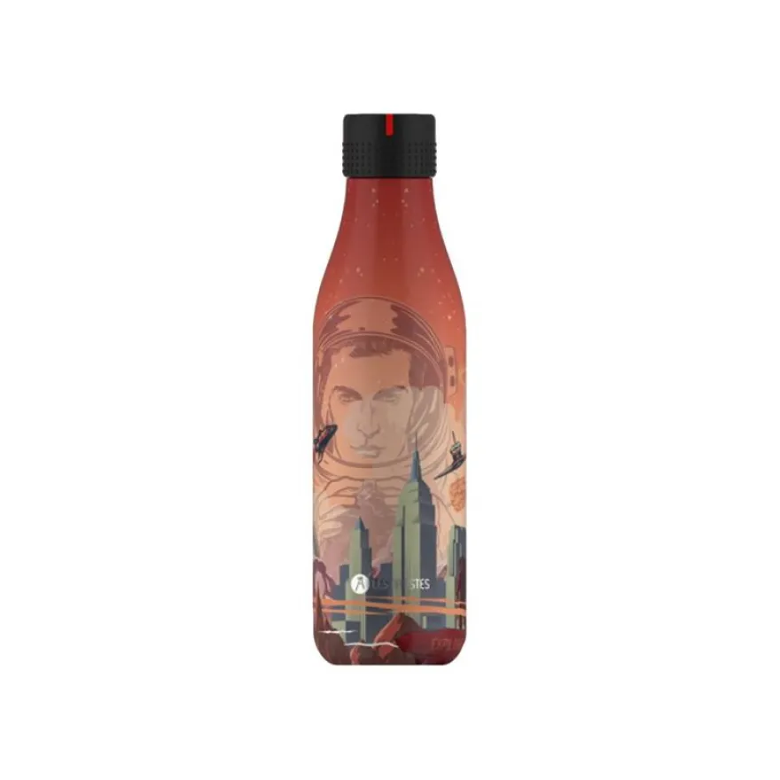 Les Artistes Paris - Gourde Bouteille isotherme 500 ml - Cosmic - acier inoxydable