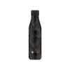 Les Artistes Paris - Gourde Bouteille isotherme 750 ml - Damask noir et gris - acier inoxydable