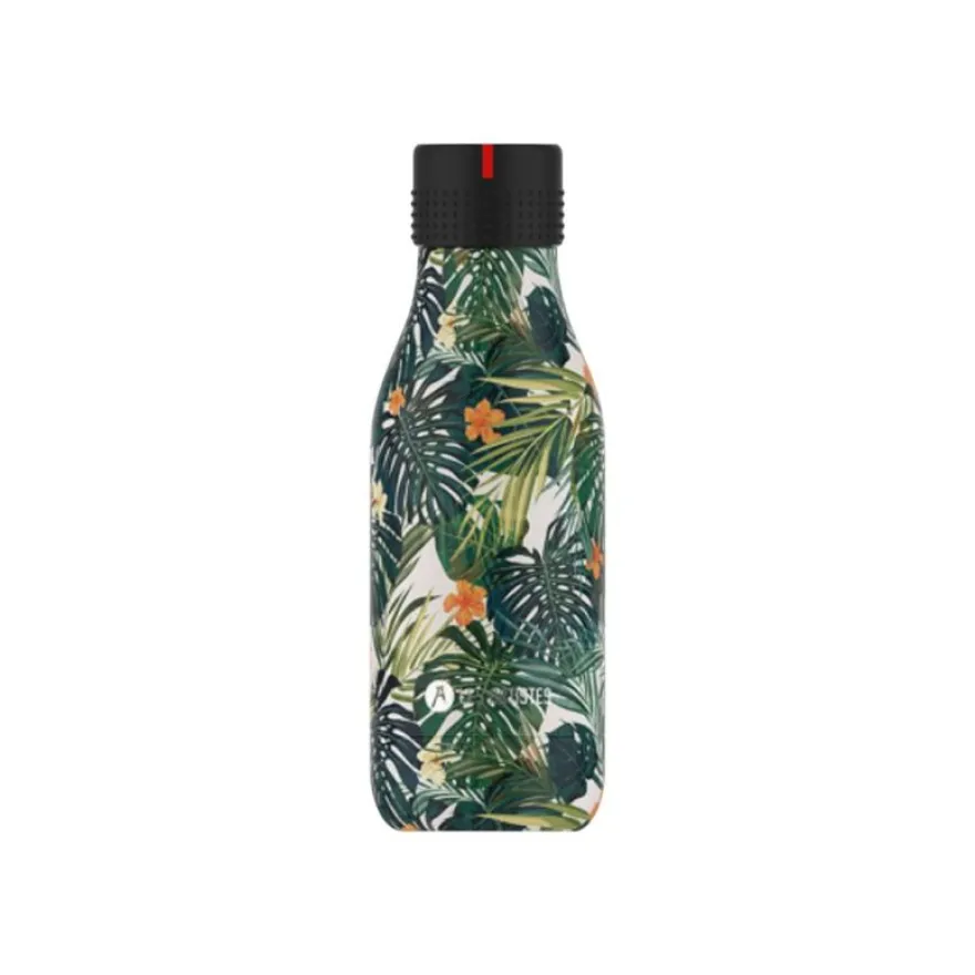 Les Artistes Paris - Gourde Bouteille isotherme 280 ml - Hawaii - acier inoxydable