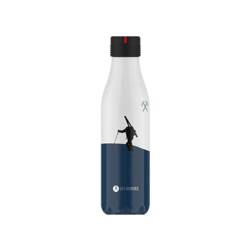 Les Artistes Paris - Gourde Bouteille isotherme 500 ml - Snow - acier inoxydable