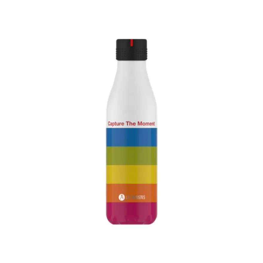 Les Artistes Paris - Gourde Bouteille isotherme 500 ml - Camera - acier inoxydable