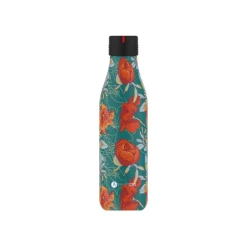 Les Artistes Paris - Gourde Bouteille isotherme 500 ml - Pivoines - acier inoxydable