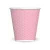 Les Artistes Timeless - Tasse en porcelaine nid d'abeille - 180 ml - rose