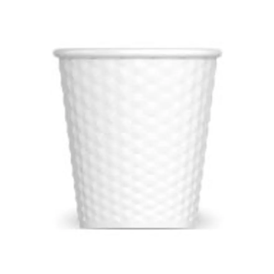 Les Artistes Timeless - Tasse en porcelaine nid d'abeille - 80 ml - blanc
