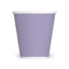 Les Artistes Timeless - Tasse en porcelaine nid d'abeille - 180 ml - violet