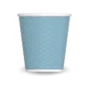 Les Artistes Timeless - Tasse en porcelaine nid d'abeille - 80 ml - bleu clair
