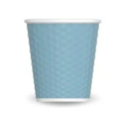Les Artistes Timeless - Tasse en porcelaine nid d'abeille - 80 ml - bleu clair