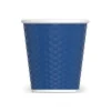 Les Artistes Timeless - Tasse en porcelaine nid d'abeille - 80 ml - bleu