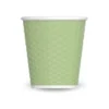 Les Artistes Timeless - Tasse en porcelaine nid d'abeille - 80 ml - vert pastel