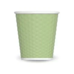 Les Artistes Timeless - Tasse en porcelaine nid d'abeille - 80 ml - vert pastel