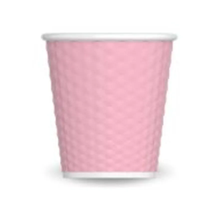 Les Artistes Timeless - Tasse en porcelaine nid d'abeille - 80 ml - rose