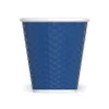 Les Artistes Timeless - Tasse en porcelaine nid d'abeille - 180 ml - bleu
