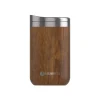 Les Artistes Univers Earth - Mug isotherme - 350 ml - blanc, rouge et bleu - acier inoxydable