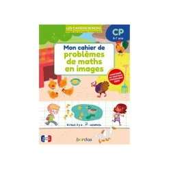 Les cahiers bordas - mon cahier de problemes de maths en images CP