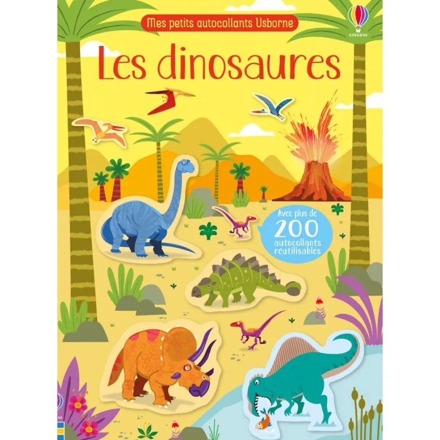 Les dinosaures - mes petits autocollants