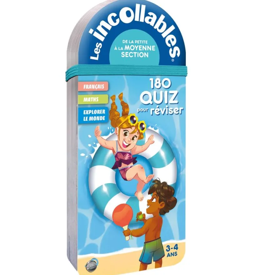 Les Incollables - 180 quiz pour réviser - De la PS à la MS - 3/4 ans