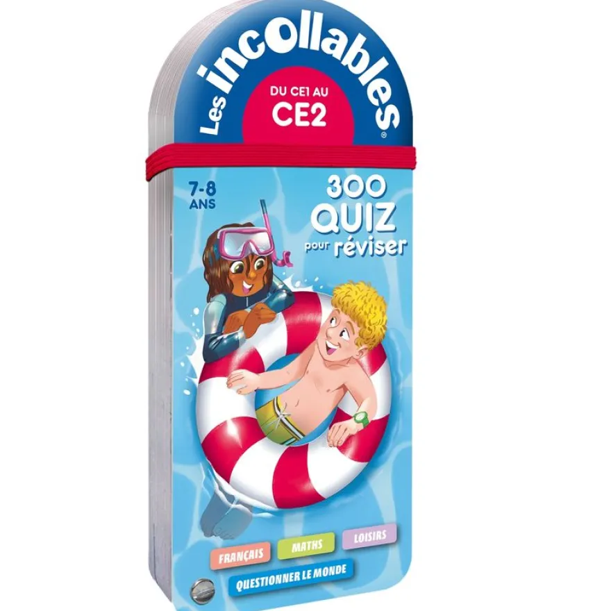 Les Incollables - 300 quiz pour réviser - Du CE1 au CE2 - 7/8 ans