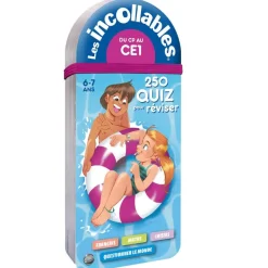 Les Incollables - 250 quiz pour réviser - Du CP au CE1 - 6/7 ans