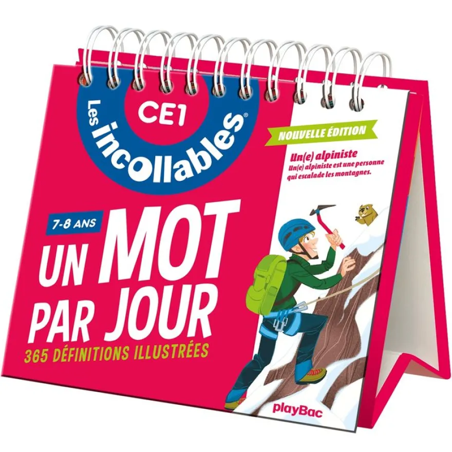 Les incollables - Un mot par jour - CE1 7/8 ans - Édition 2021