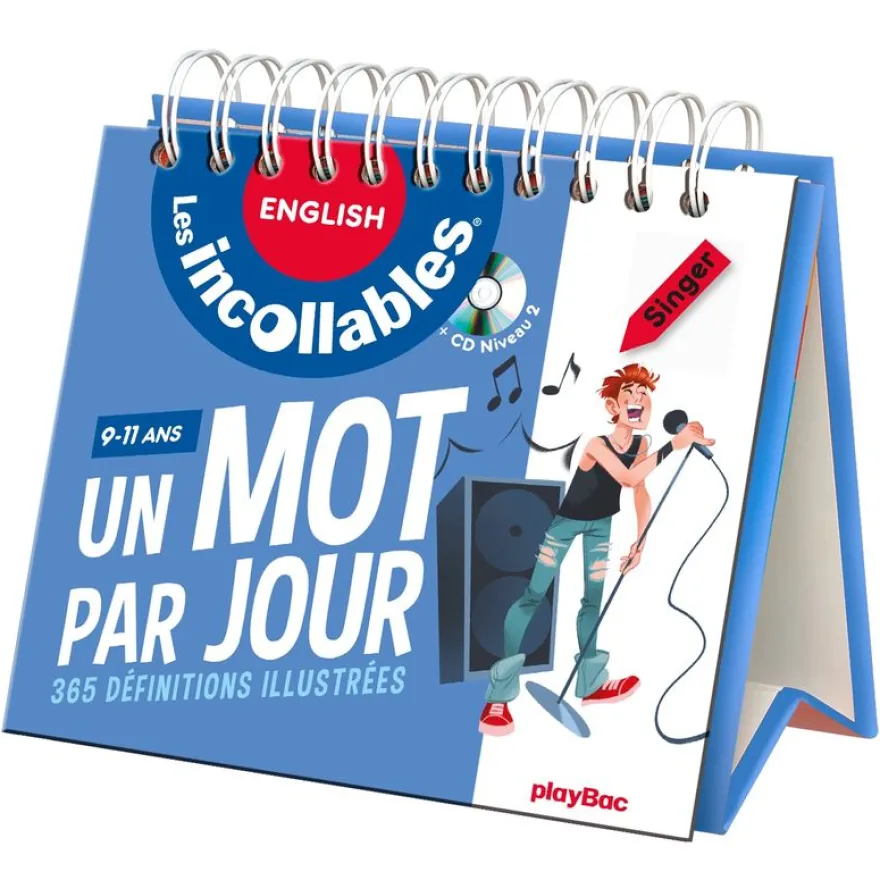 Les incollables - Un mot par jour - Anglais 9/11 ans