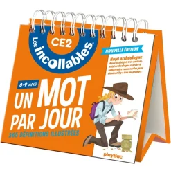 Les incollables - Un mot par jour - CE2 8/9 ans - Édition 2021