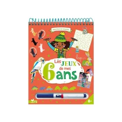 Les jeux de mes 6 ans - Mes jeux de voyage - Livre d'exercices