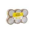 Les Prix Mini – 6 adhésifs d’emballage - havane - 50 mm x 50 m